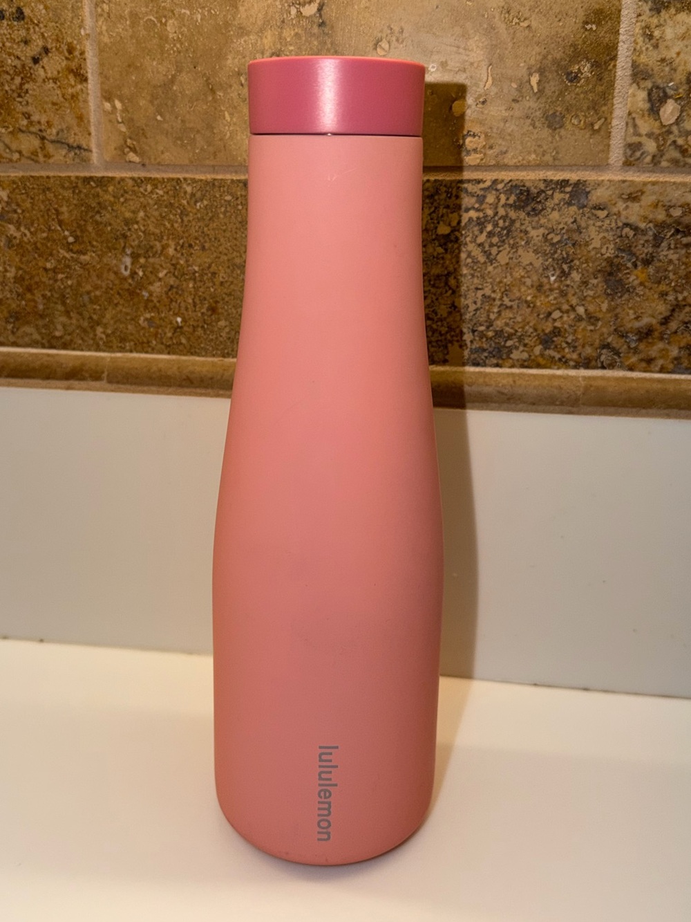 Lululemon Pink Water Bottle NWOT